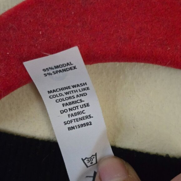 Glyder Lounge Long Sleeve Black Slit Side Soft Jersey Size XL - Picture 10 of 10